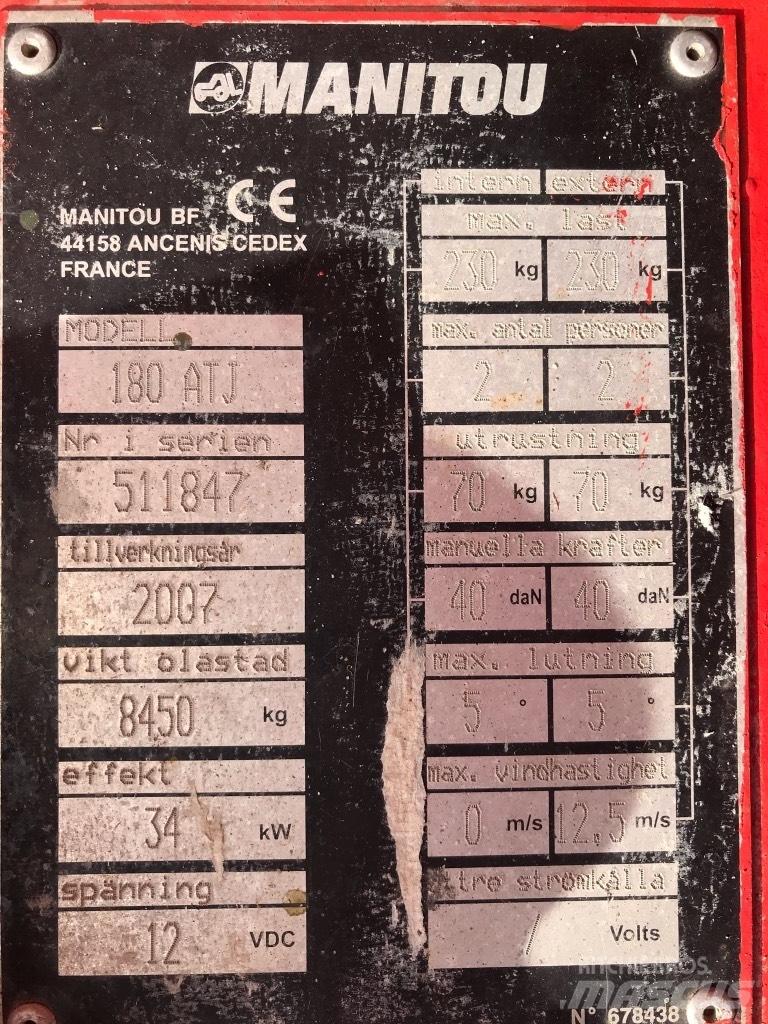Manitou 180 ATJ Zglobne podizne platforme