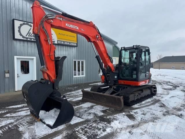 Kubota KX 080-4 Bageri guseničari