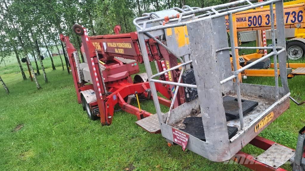 Omme 1650 EBZ Vučne prikolice se podiznom košarom