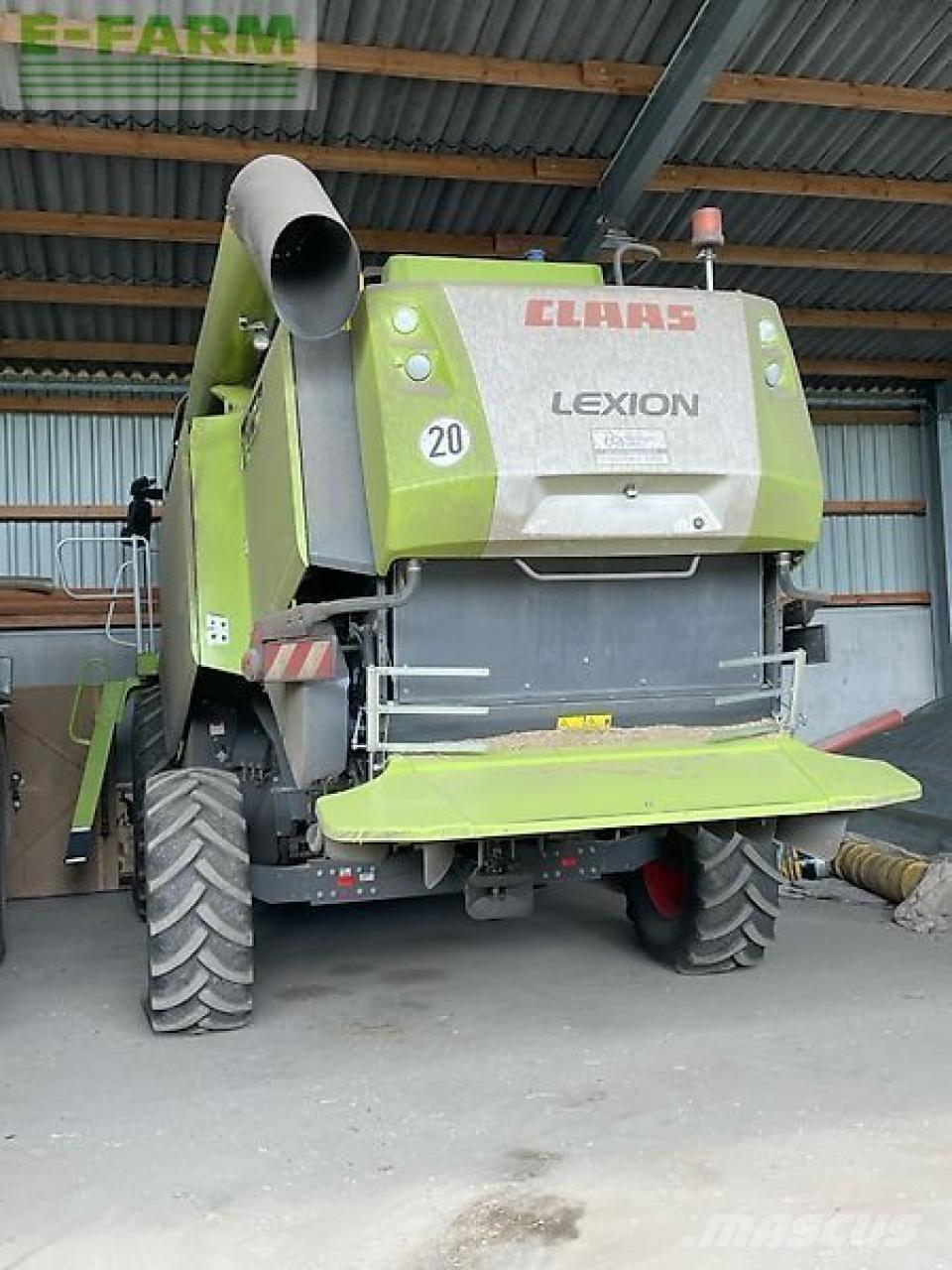 CLAAS lexion 650 Kombajni