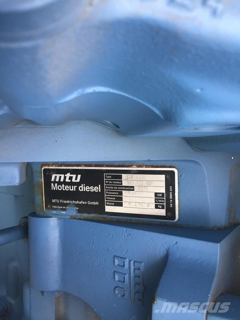 MTU 12V 4000 USED Motori za građevinarstvo