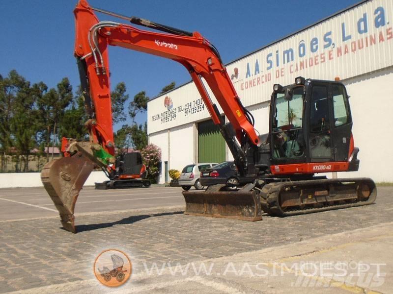 Kubota KX 080-4 Midi bageri 7t – 12t