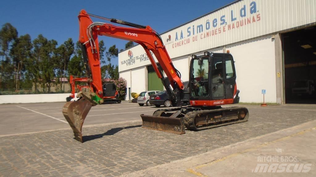 Kubota KX 080-4 Midi bageri 7t – 12t