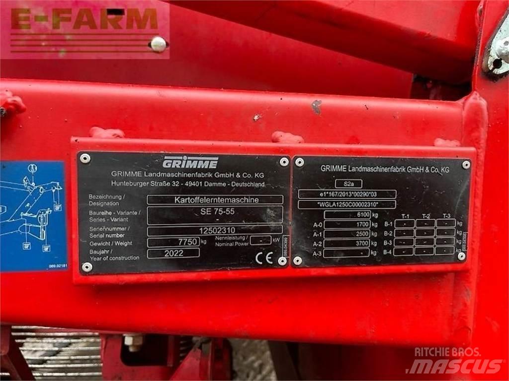 Grimme se 75-55 sb Kombajni i kopači za krompir
