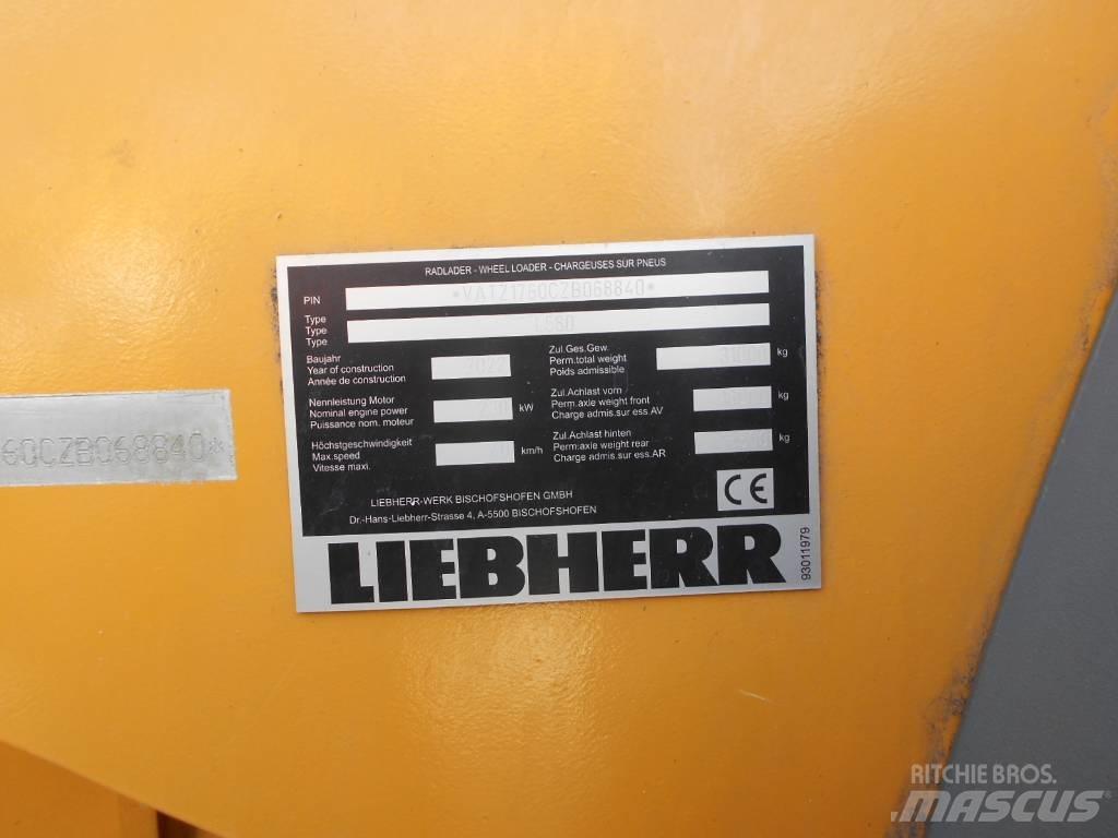 Liebherr L 580 Utovarivači na točkove
