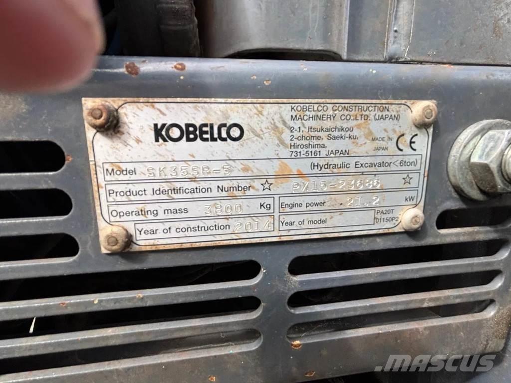 Kobelco SK35SR-5 Mini bageri < 7t