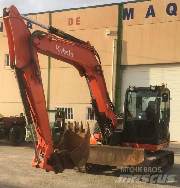 Kubota KX 080-4 Midi bageri 7t – 12t
