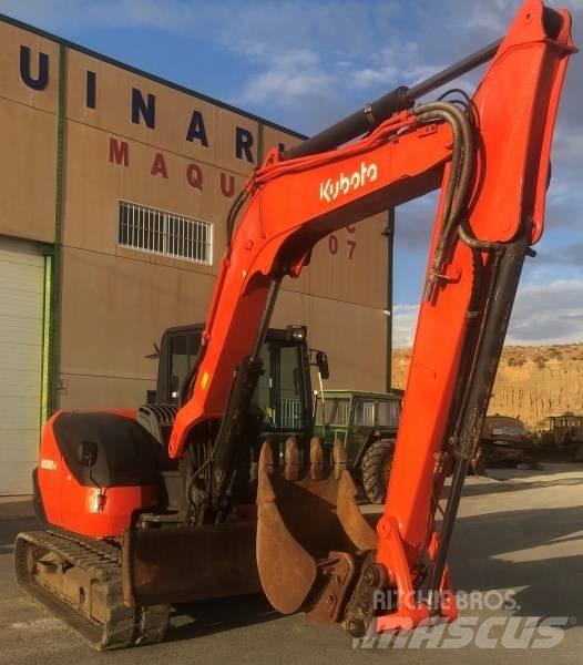 Kubota KX 080-4 Midi bageri 7t – 12t