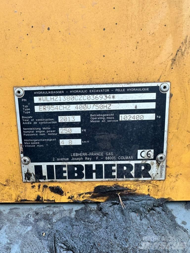 Liebherr ER 954C Bageri za prenos primarnih/sekundarnih sirovina