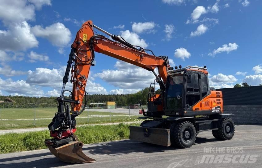 Doosan DX 165 W-5 Bageri točkaši