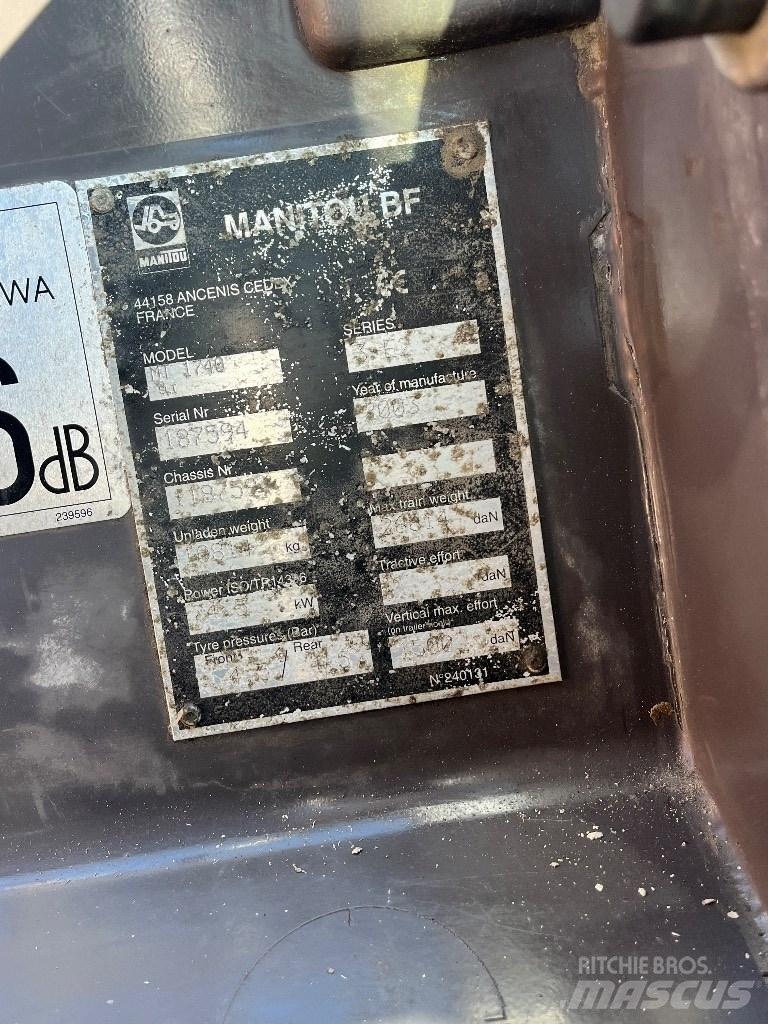 Manitou 1740 Teleskopski viljuškari