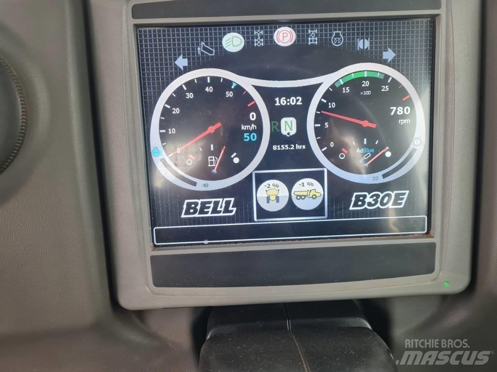 Bell B 30 E 6X6 Zglobni damperi
