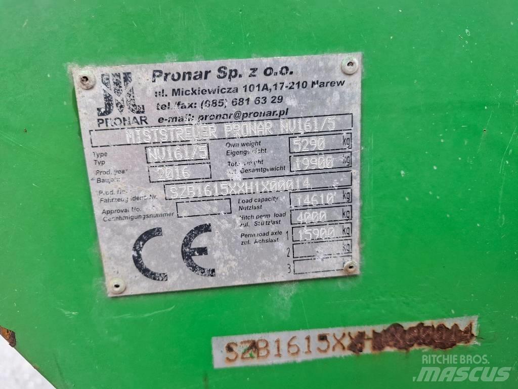Pronar NV 161/5 Rasturači đubriva