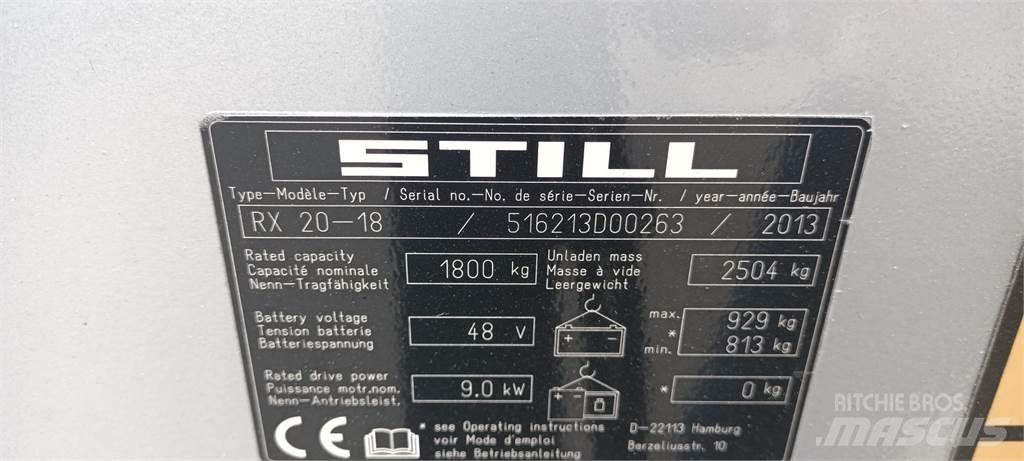 Still RX20-18 Električni viljuškari