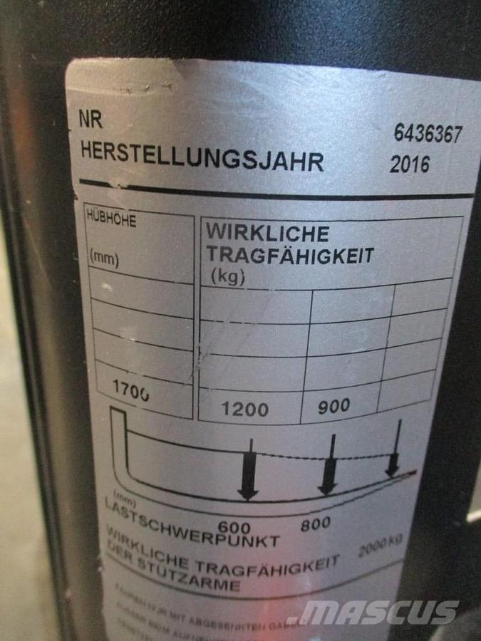 BT SWE 200D Ručni električni viljuškar