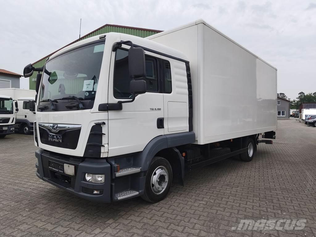 MAN TGL 8.190 Sanduk kamioni