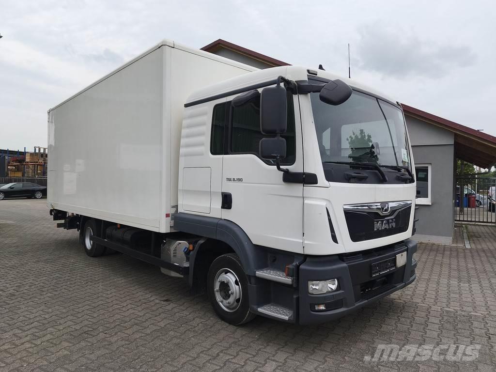 MAN TGL 8.190 Sanduk kamioni