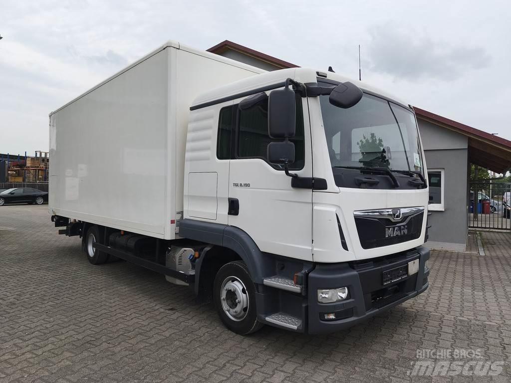 MAN TGL 8.190 Sanduk kamioni