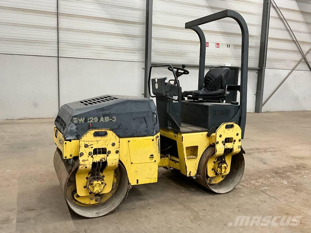 Bomag BW 120 AD-3 Valjci sa duplim bubnjem