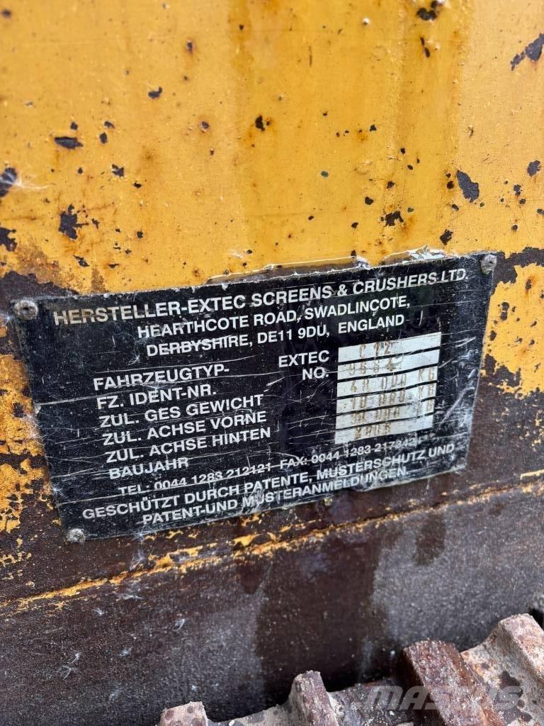Extec c12 Mobilne drobilice