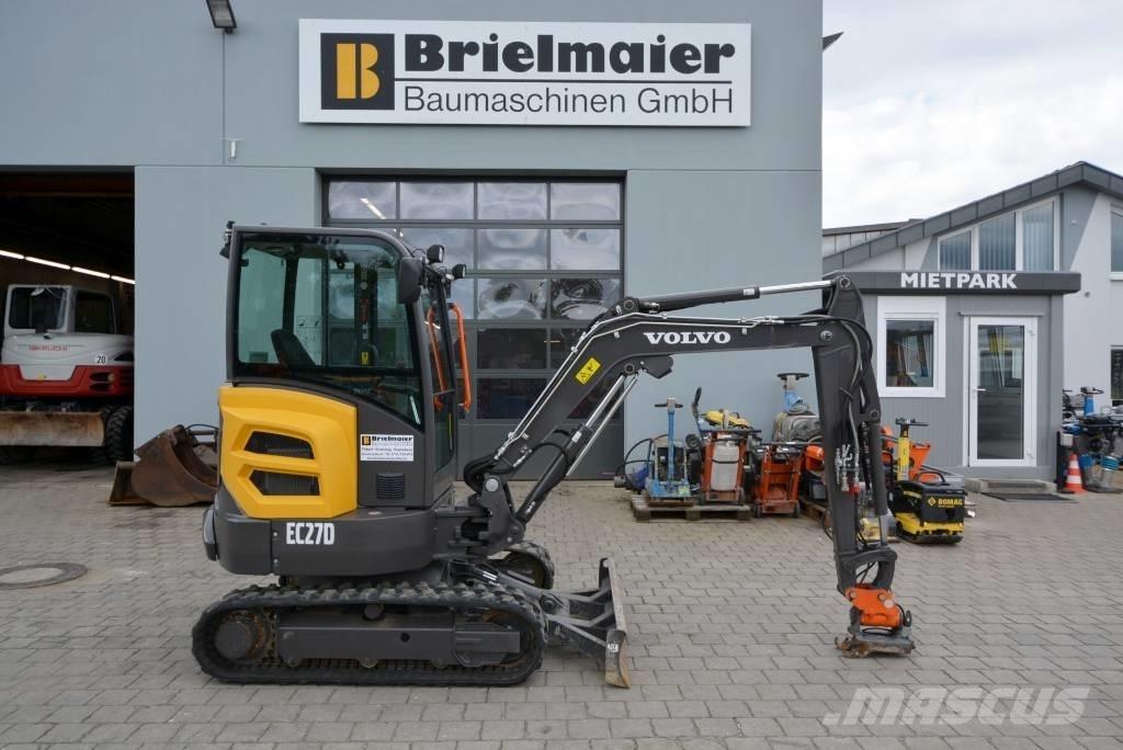 Volvo EC 27 D Mini bageri < 7t