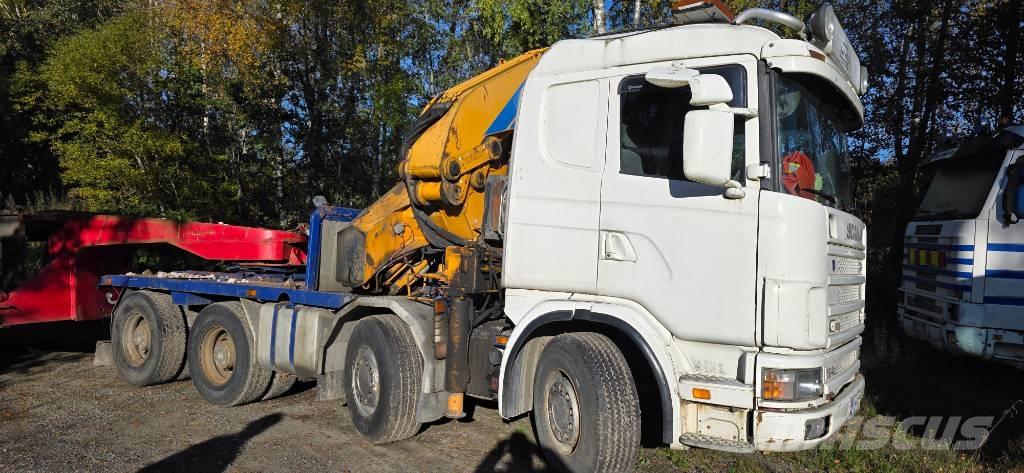 Scania R 144 G Kamioni sa kranom