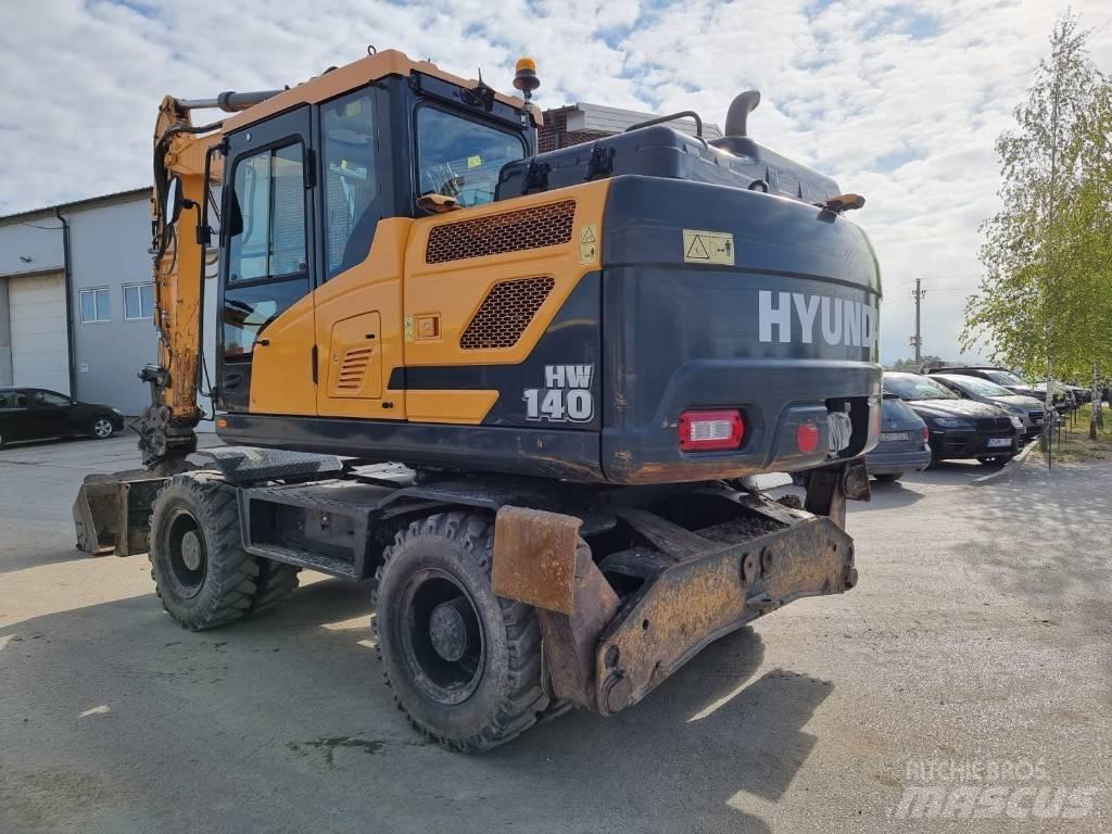 Hyundai HW 140 Bageri točkaši