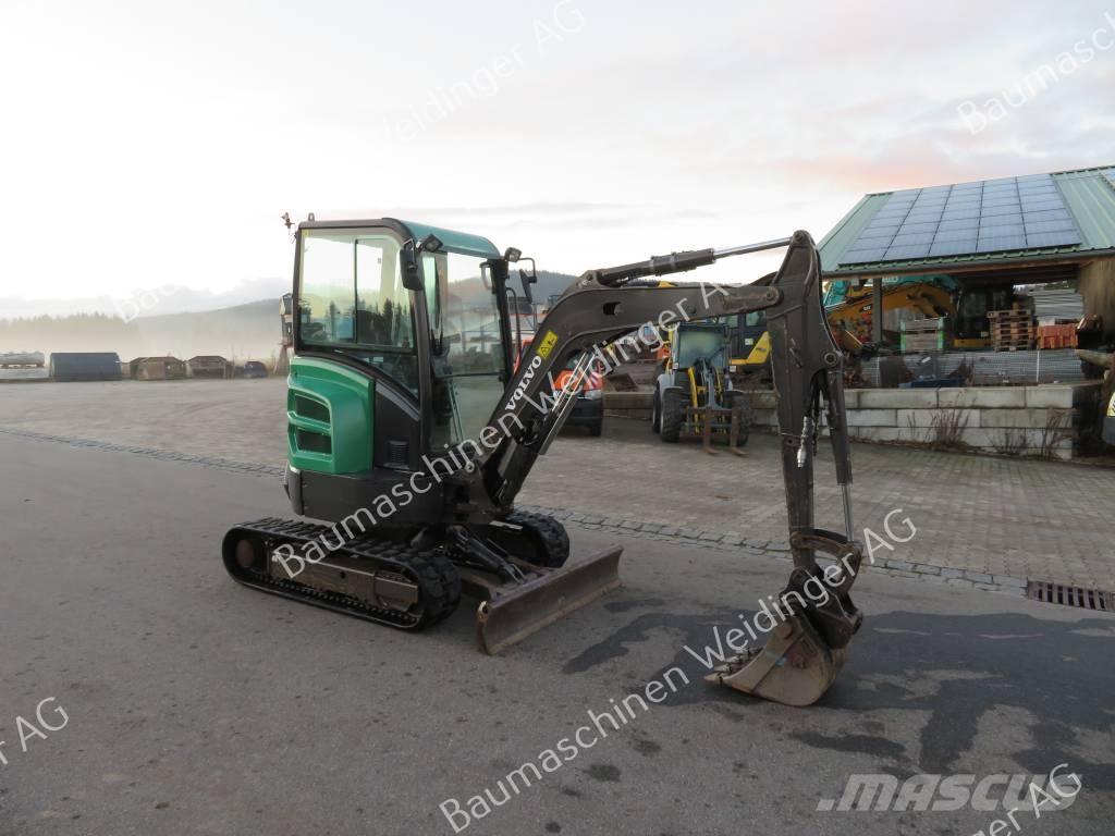 Volvo ECR 25 D Mini bageri < 7t