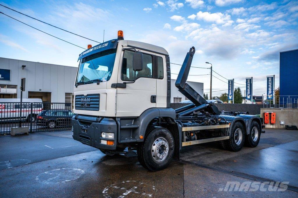 MAN TGA 33.360 BB Rol kiper kamioni sa kukom za podizanje tereta