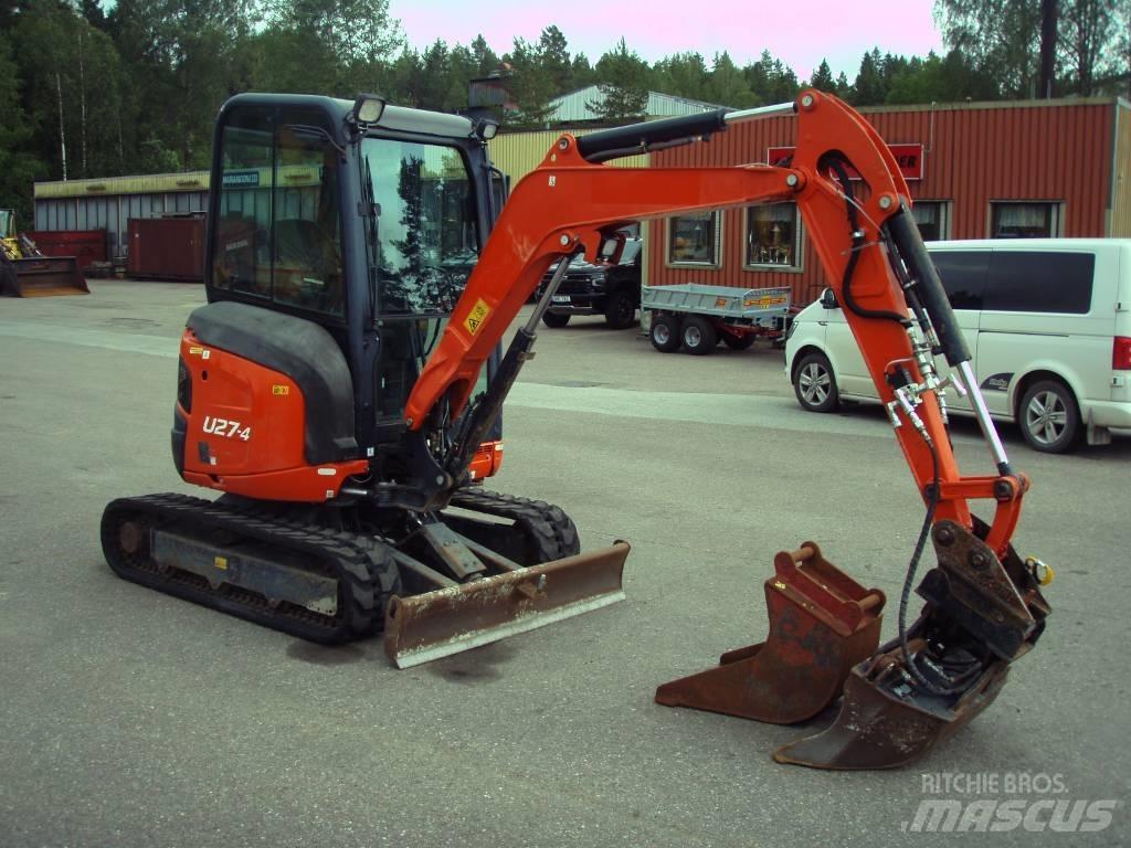 Kubota U 27-4 Mini bageri < 7t