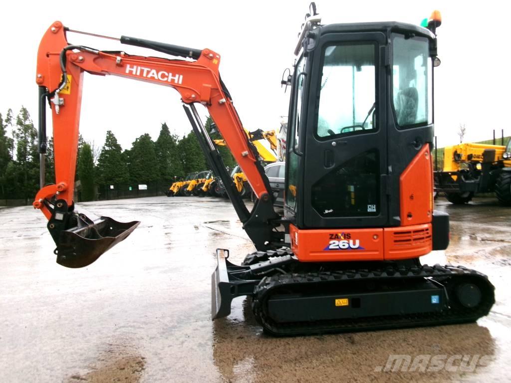 Hitachi Zaxis 26 U Mini bageri < 7t