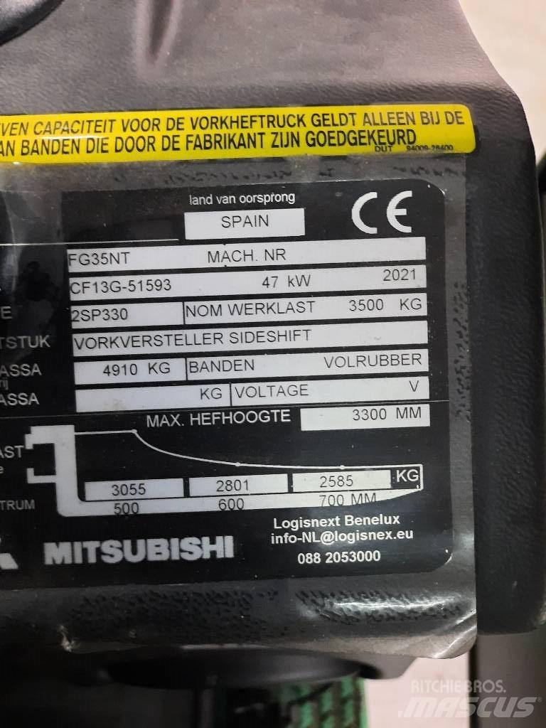 Mitsubishi FG35NT Plinski viljuškari