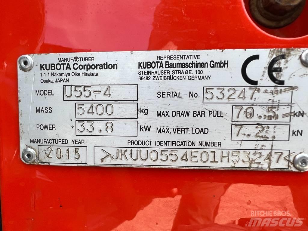 Kubota U 55-4 Mini bageri < 7t