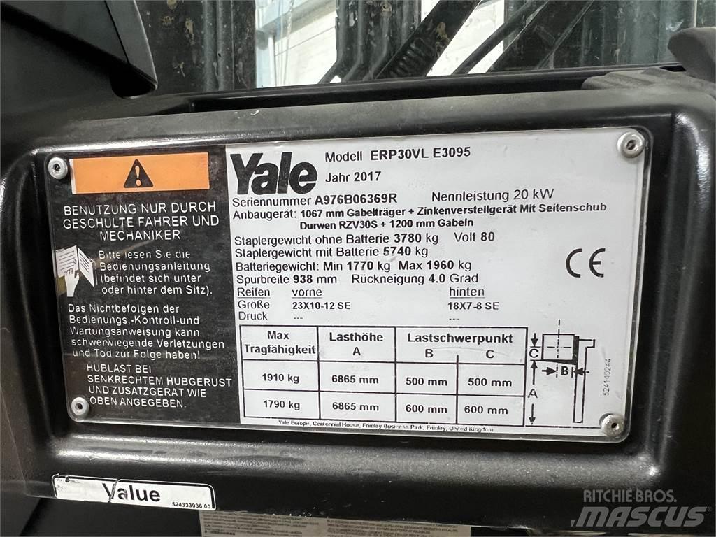 Yale ERP30VL Električni viljuškari