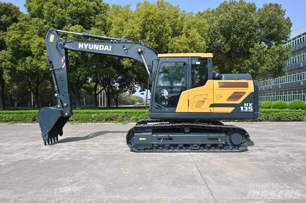 Hyundai HX135 Bageri guseničari