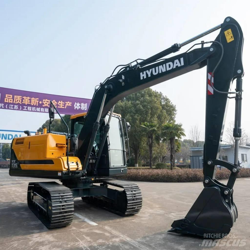 Hyundai HX135 Bageri guseničari