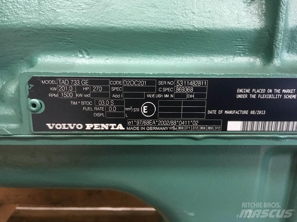 Volvo TAD733GE NEW Motori za građevinarstvo