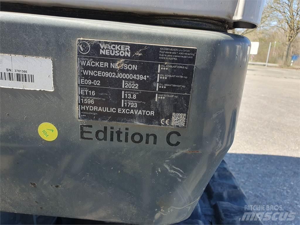 Wacker Neuson ET16 Bageri guseničari