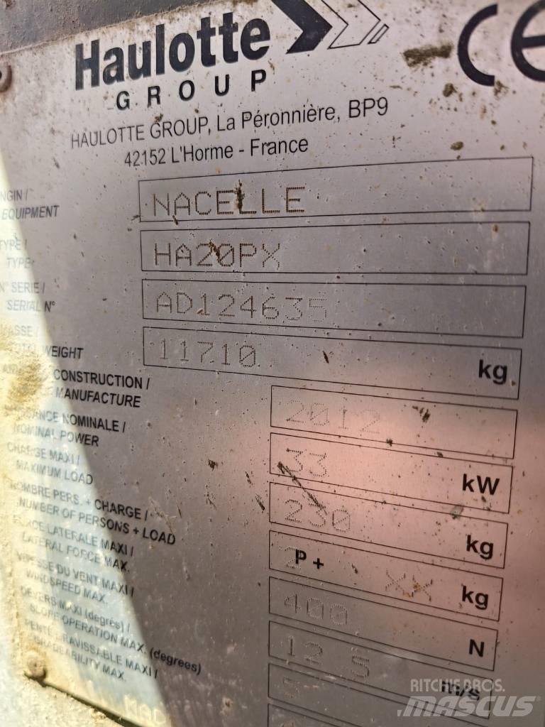 Haulotte HA 20 PX Zglobne podizne platforme
