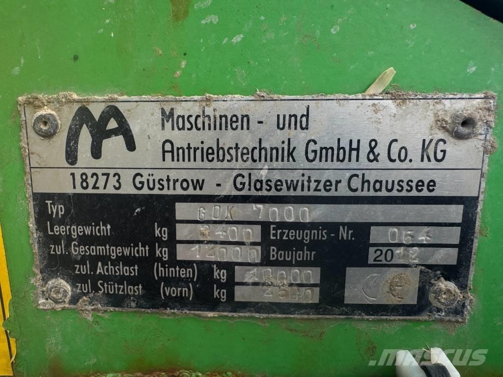 Gustrower GDK 7000 Rasturači mineralnog đubriva