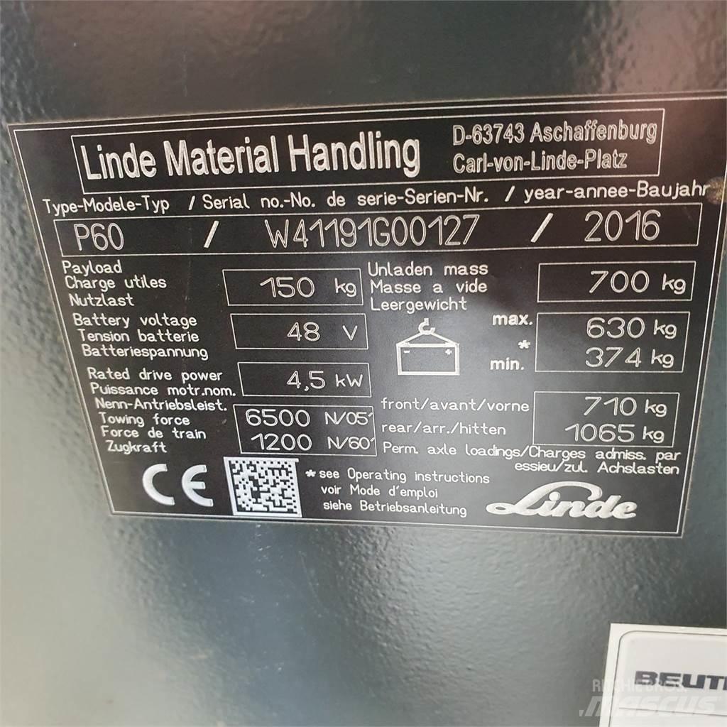 Linde P60 Tegljači