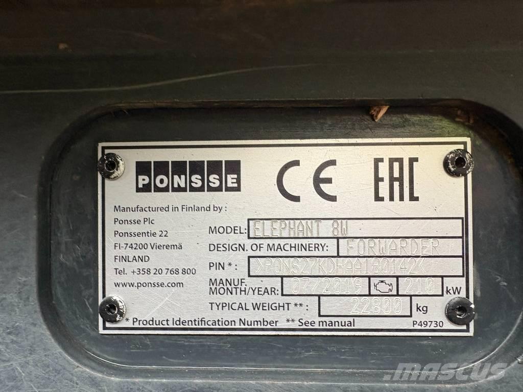 Ponsse Elephant Forvarderi