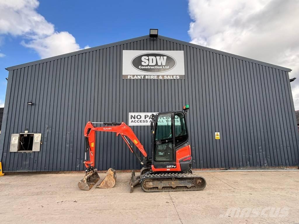 Kubota U 27 Mini bageri < 7t