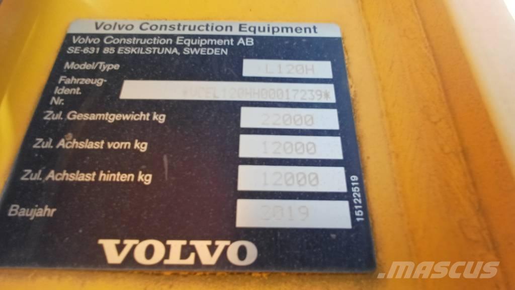 Volvo L 120 H Utovarivači na točkove