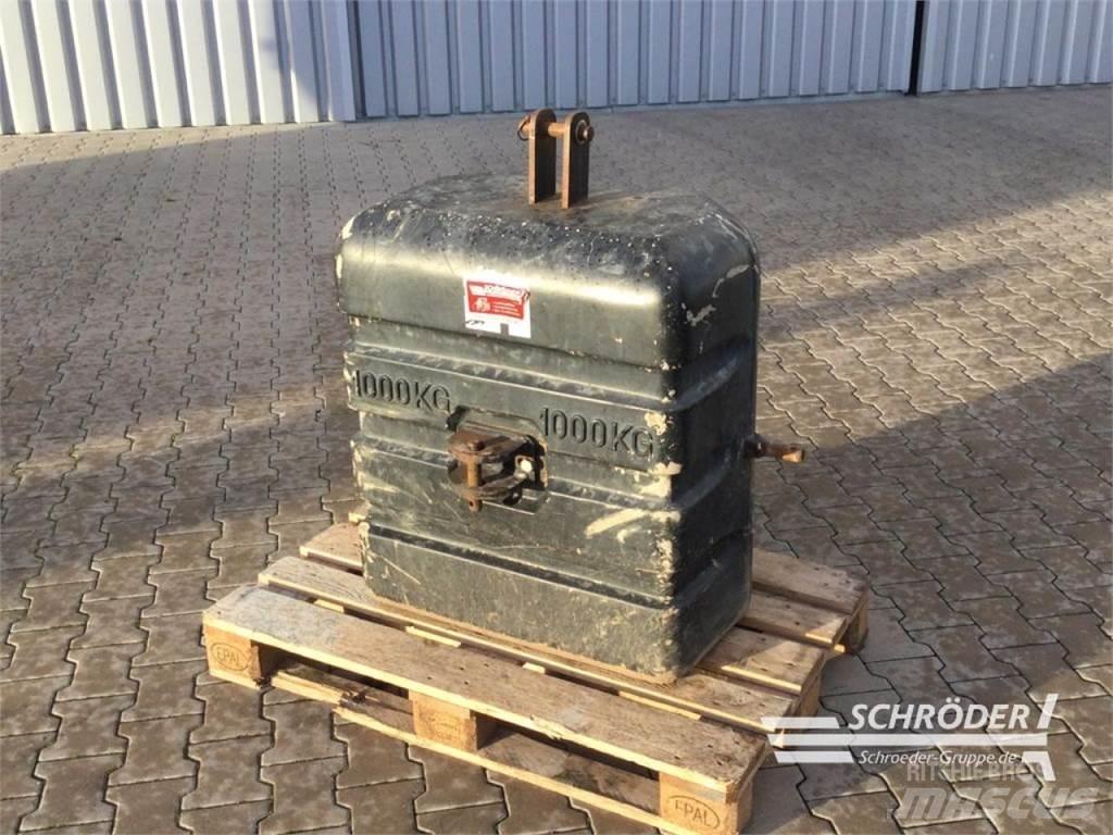  1000 KG Ostala dodatna oprema za traktore