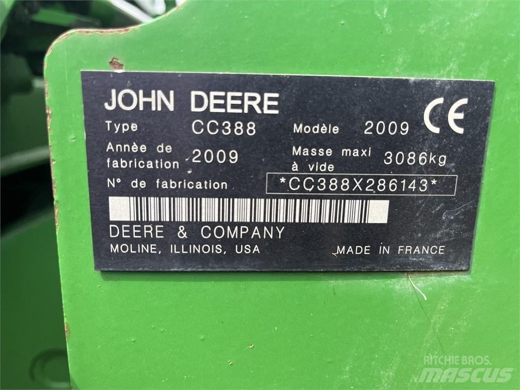 John Deere CC388, Uređaji za kosačice