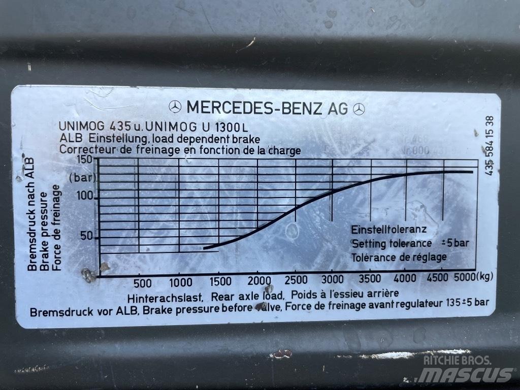 Unimog U 1300 L Ostale kargo komponente