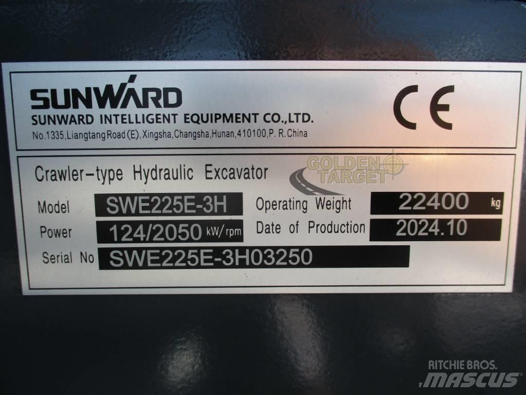 Sunward SWE 225E-3H Bageri guseničari