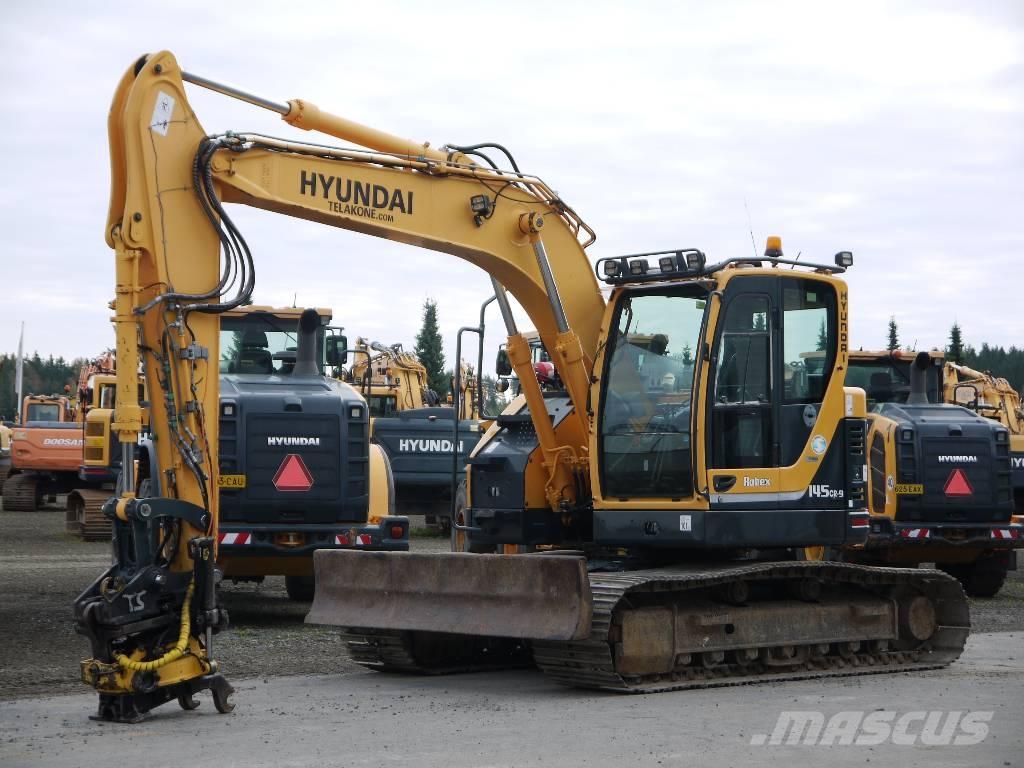 Hyundai R 145 LCRD-9 Bageri guseničari