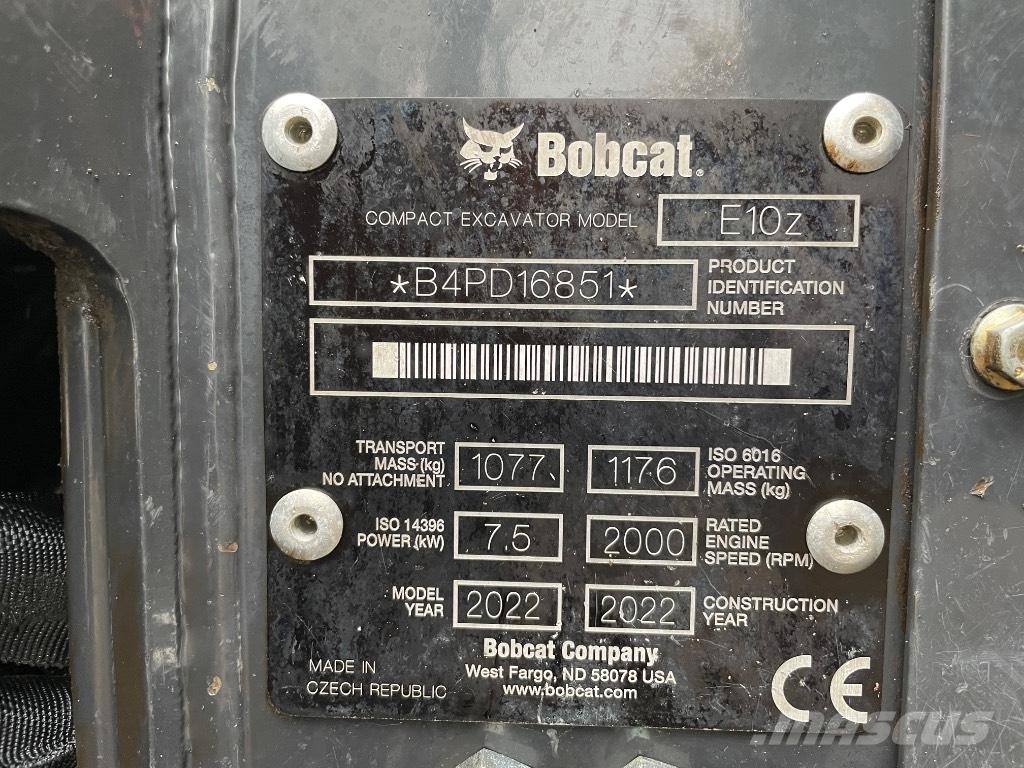 Bobcat E 10z Mini bageri < 7t